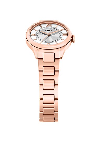 Gilmore 28mm Three-Hand Rose Gold-Tone Stainless Steel Watch - Image 5