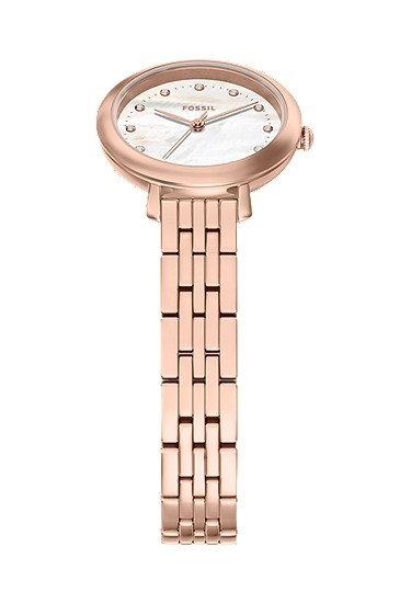 Heidi 26mm Three-Hand Rose Gold-Tone Stainless Steel Watch - Image 5