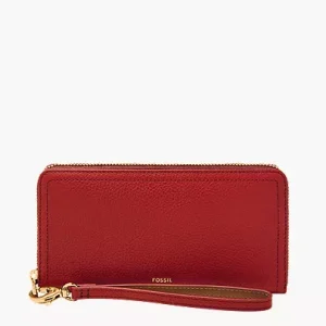 Logan RFID Zip Clutch