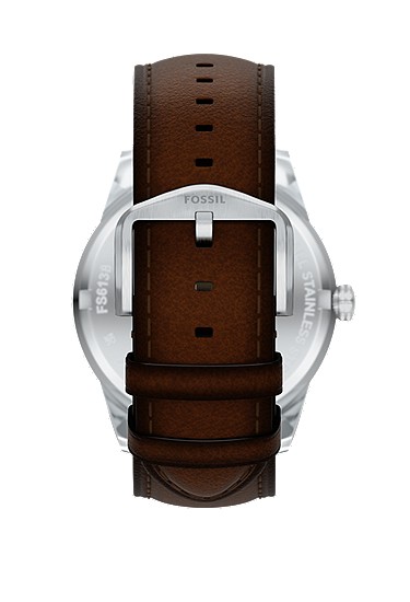 Pearson 42mm Multifunction Brown Leather Watch - Image 4