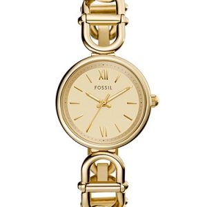 Carlie 30mm Three-Hand Gold-Tone Stainless Steel Watch
