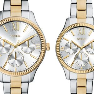 Rye 42mm Multifunction Two-Tone Stainless Steel Watch