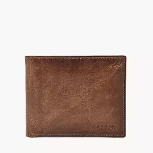 Derrick Leather RFID Passcase Wallet