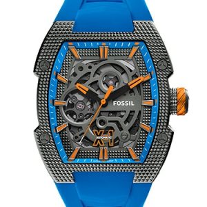 Machine X1 42mm Automatic Blue Silicone Watch