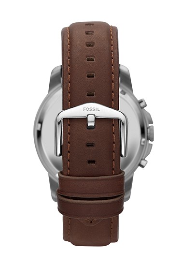 Grant 44mm Chronograph Brown Leather Watch - Image 3